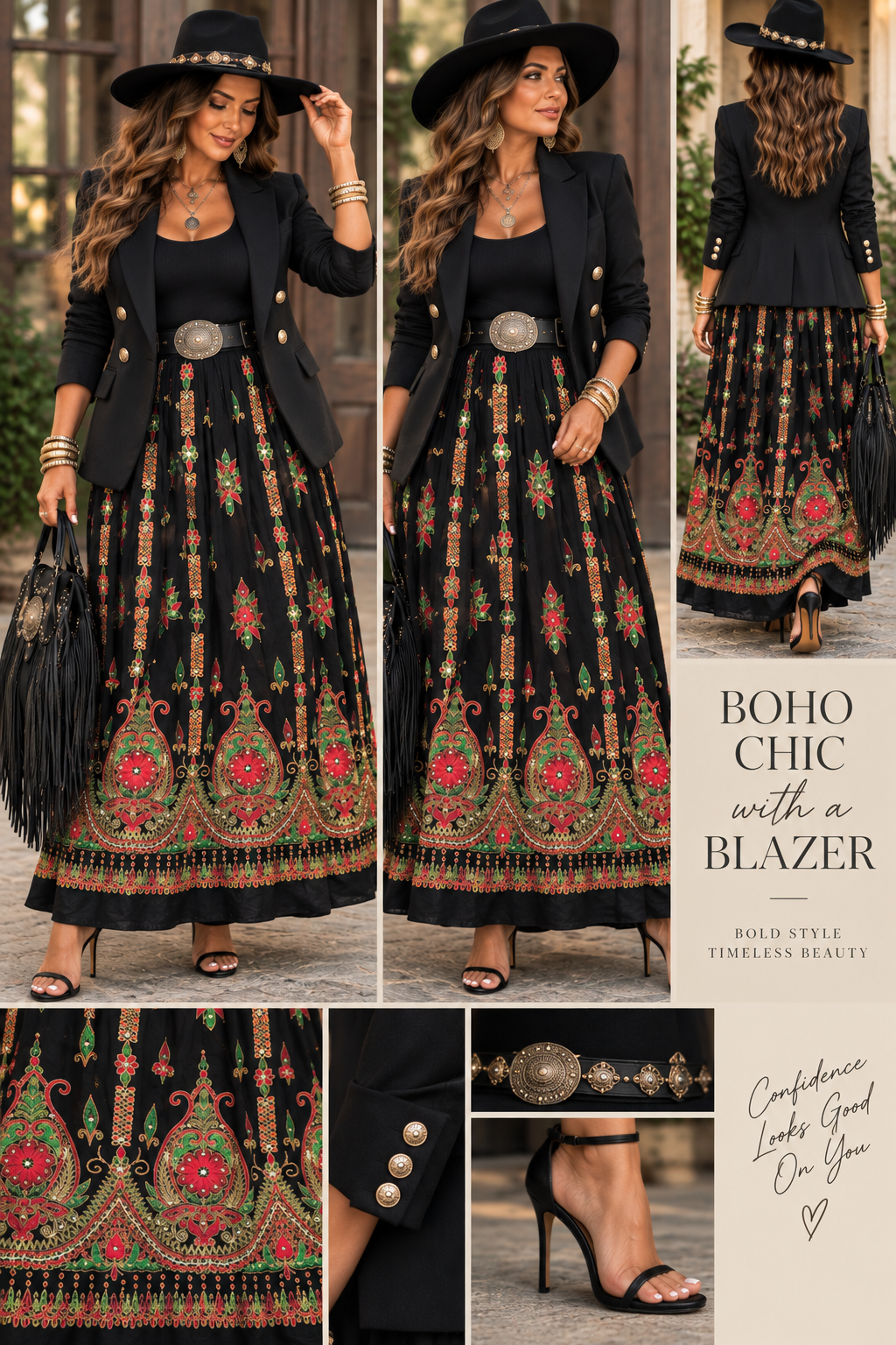 The Jaipur Jewel Maxi Skirt