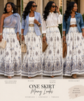 The Rani Opulence Maxi Skirt