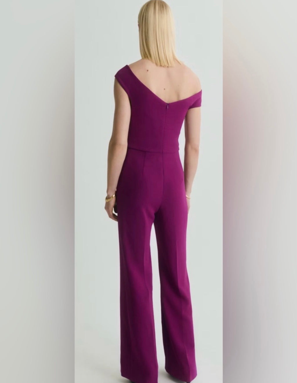 Mango asymmetrical jumpsuit