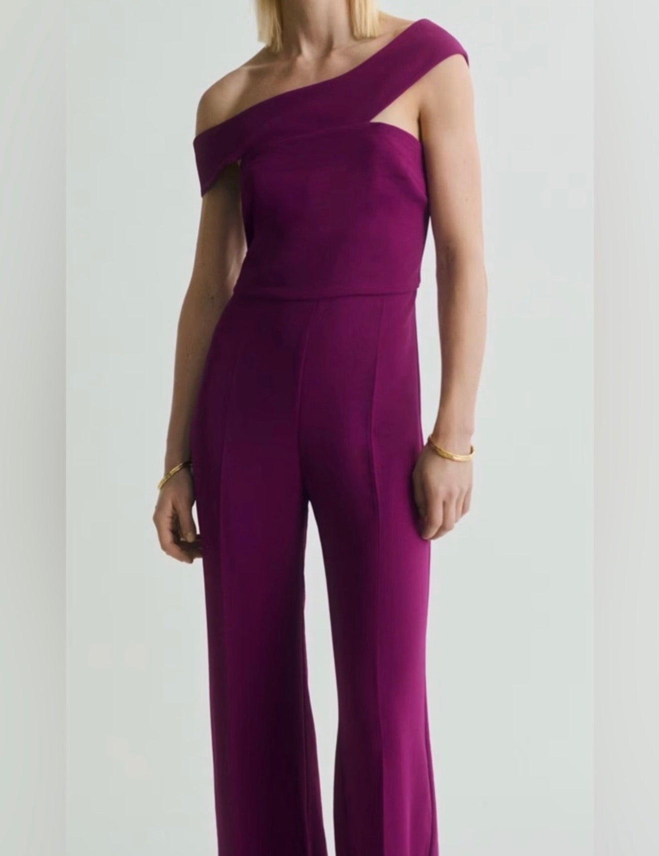 Mango asymmetrical jumpsuit
