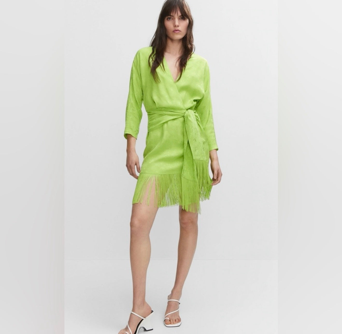 Mango Fringe Dress