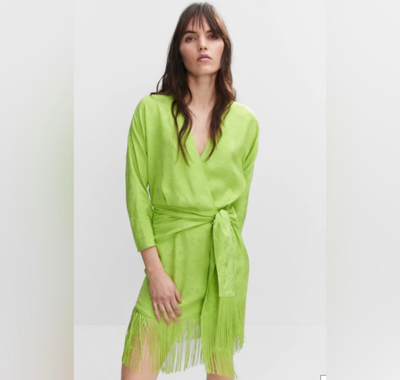 Mango Fringe Dress