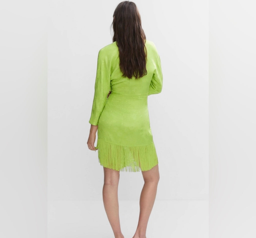 Mango Fringe Dress