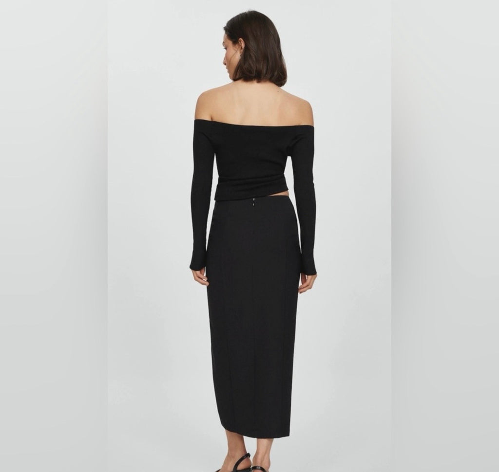 Mango Flora Applique’ skirt