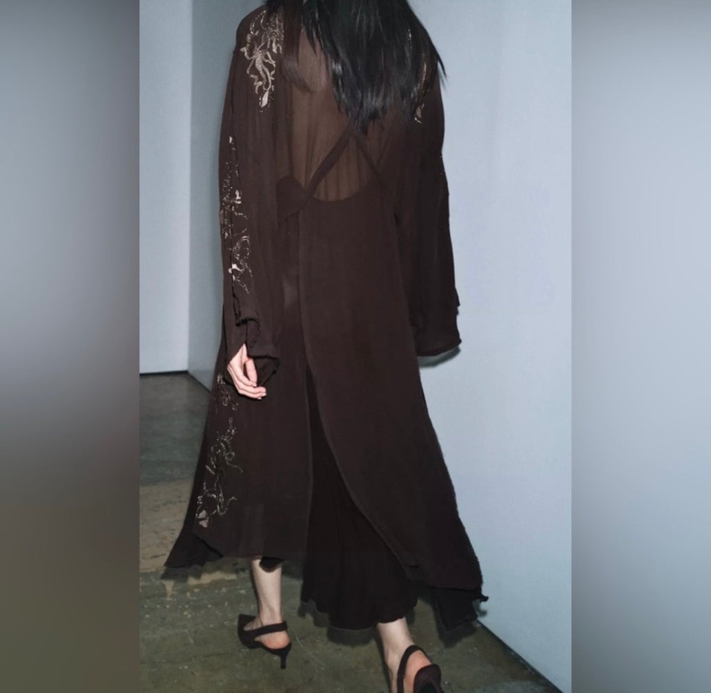 ZWC Limited Edition embroidered Beaded Dress