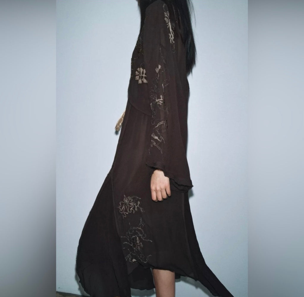 ZWC Limited Edition embroidered Beaded Dress