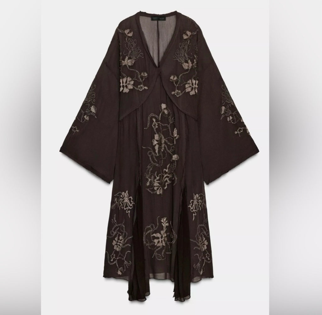 ZWC Limited Edition embroidered Beaded Dress