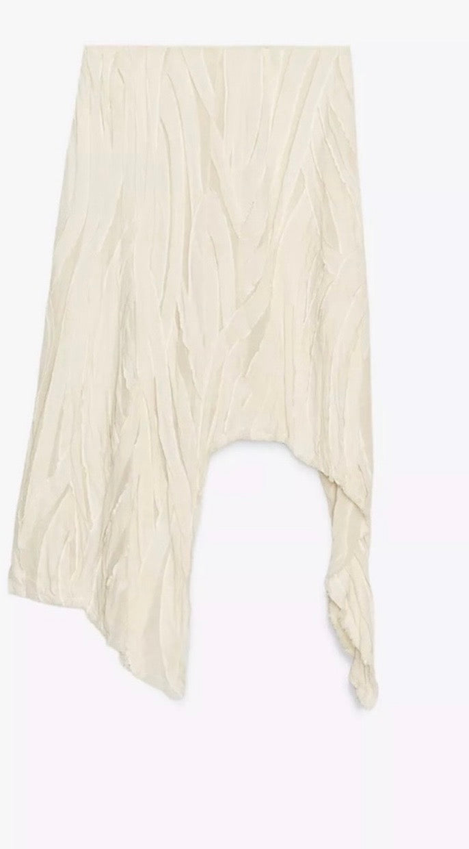 ZW Collection Asymmetrical Sculpture Skirt