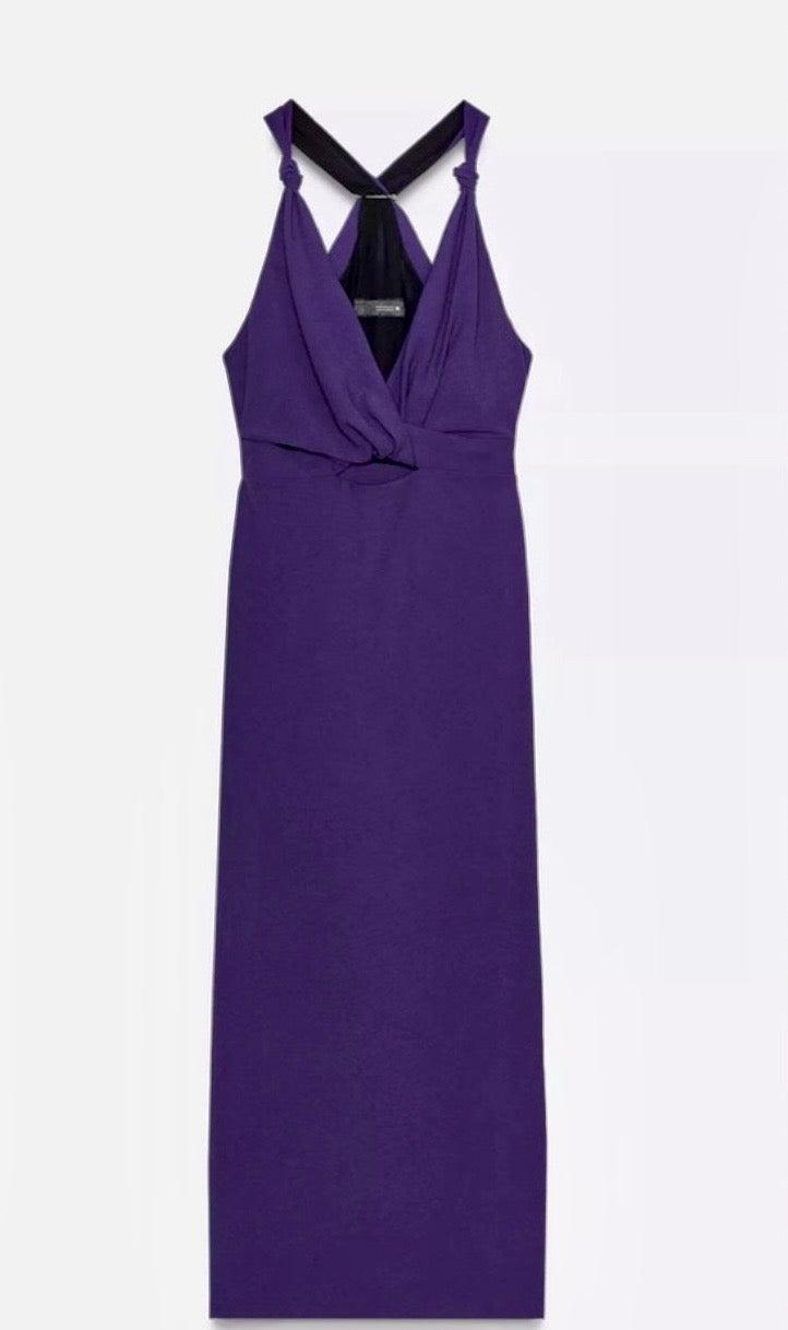 Zara knotted Hardware Midi