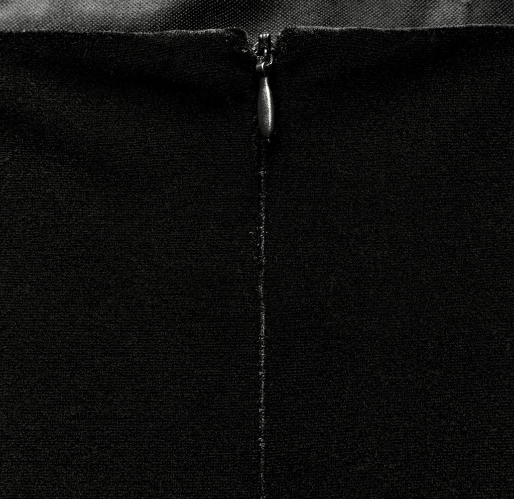 ZW Collection Velvet Bubble Hem Mini
