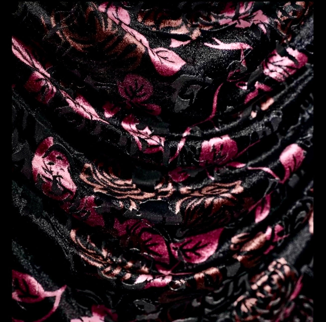 Zara Draper Velvet Embroidered Midi