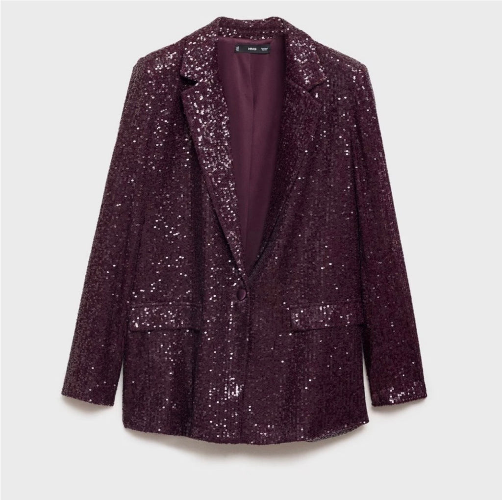 Mango sequin 2 Pcs Pantsuit